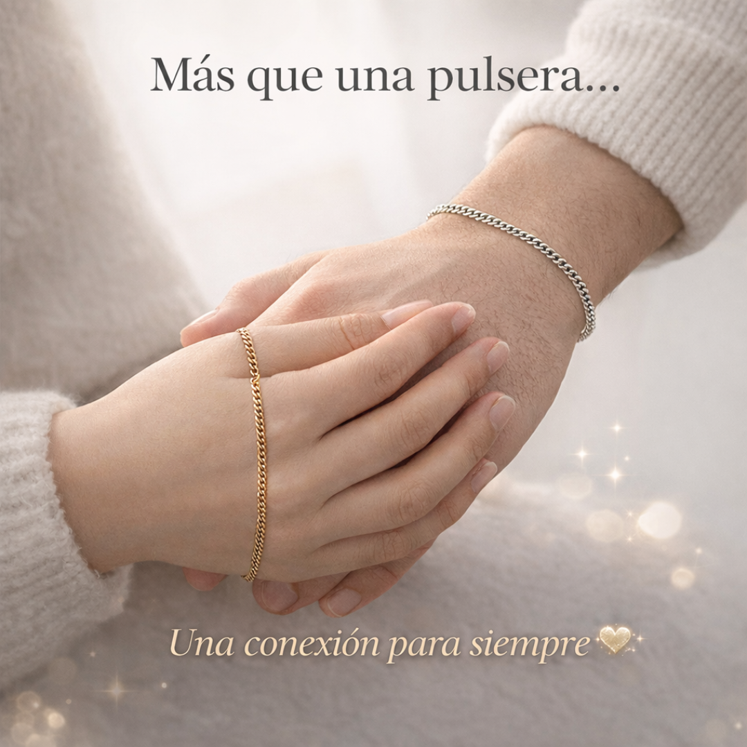 Pulseras: Dúo Cruz Eterna
